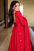 FANCY HEAVY GEORGETTE SEQUENCE WORK GOWN