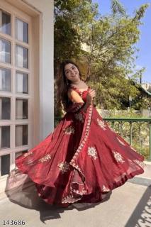 WEDDING PARTY WEAR DESIGNER GOWN SUIT