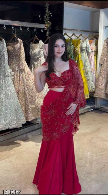 DESIGNER READY TO WEAR LEHENGA SAREE