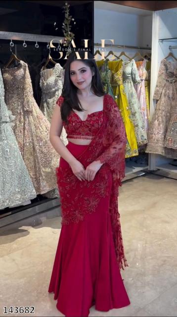 DESIGNER READY TO WEAR LEHENGA SAREE