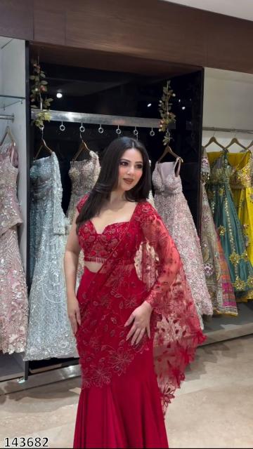 DESIGNER READY TO WEAR LEHENGA SAREE