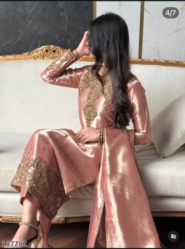 JIMMY SILK PARTY WEAR DESIGNER SUIT