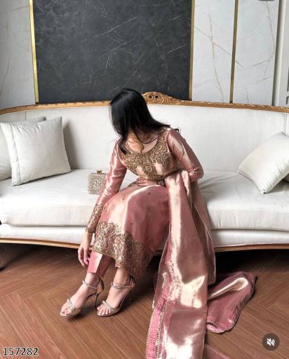 JIMMY SILK PARTY WEAR DESIGNER SUIT