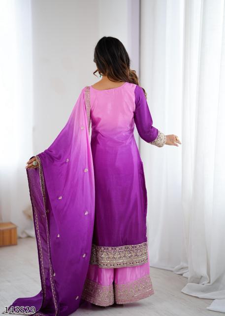 MAL CHANDERI SILK SALWAR SUITS