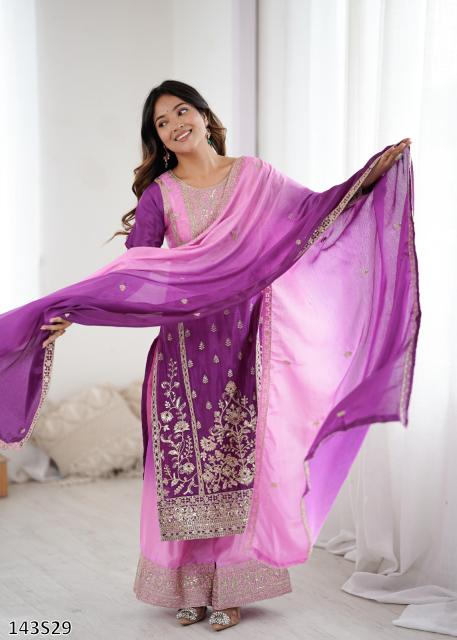 MAL CHANDERI SILK SALWAR SUITS