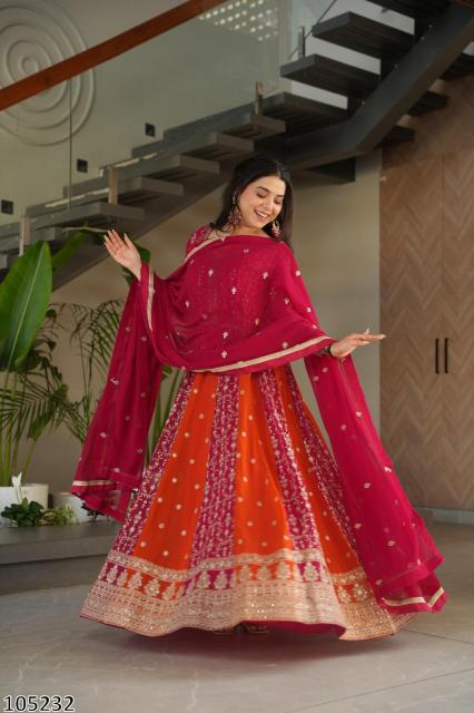 WEDDING EXCLUSIVE DESIGNER LONG GOWN DUPATTA