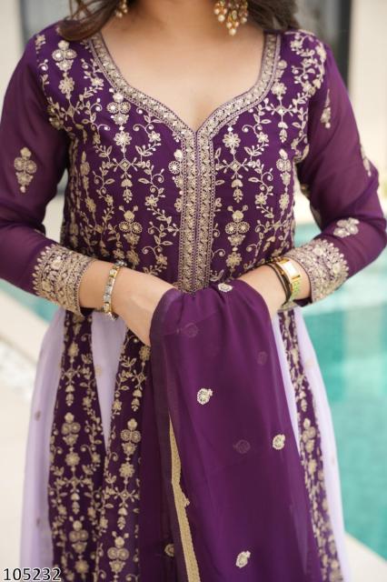 WEDDING EXCLUSIVE DESIGNER LONG GOWN DUPATTA