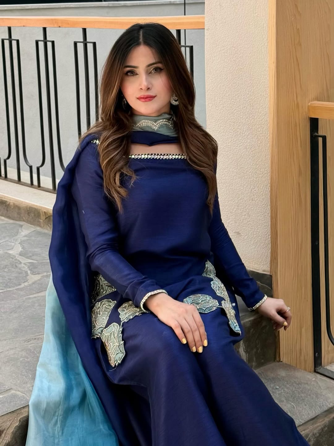 Launching New Designer Party Wear Look Top with Farshi Salwar Suit 👗