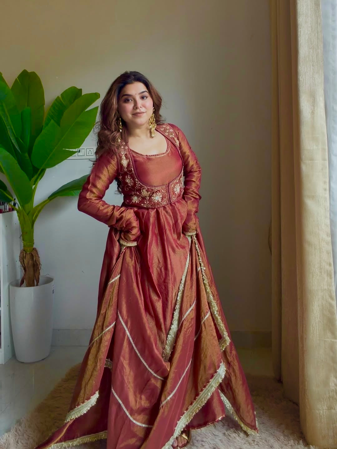 Maxi Anarkali Suit In New Fancy Style