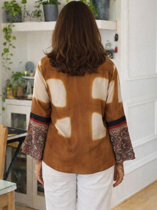 Ajrakh Printed Pure Cotton Casual Shirt